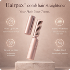 Hairpax cordless mini hair straightener 