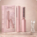 Portable rechargeable hair straightener