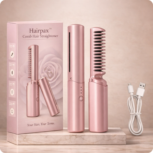 HairPax Comb Hair Straightener